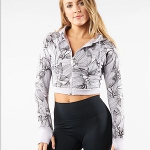 NWT BuffBunny Core Crop Zip Jacket Size XXS